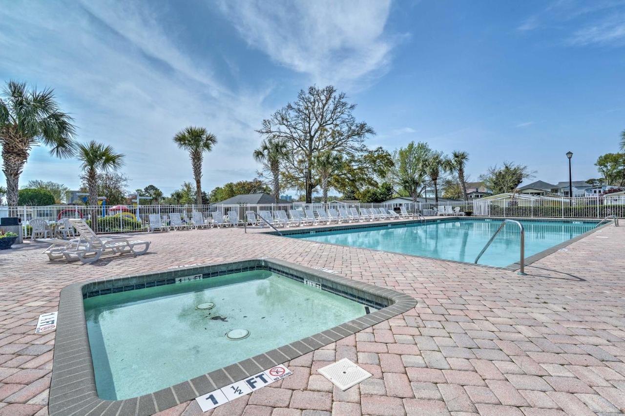 Lovely Myrtle Beach Getaway - Walk To Beach! Bagian luar foto