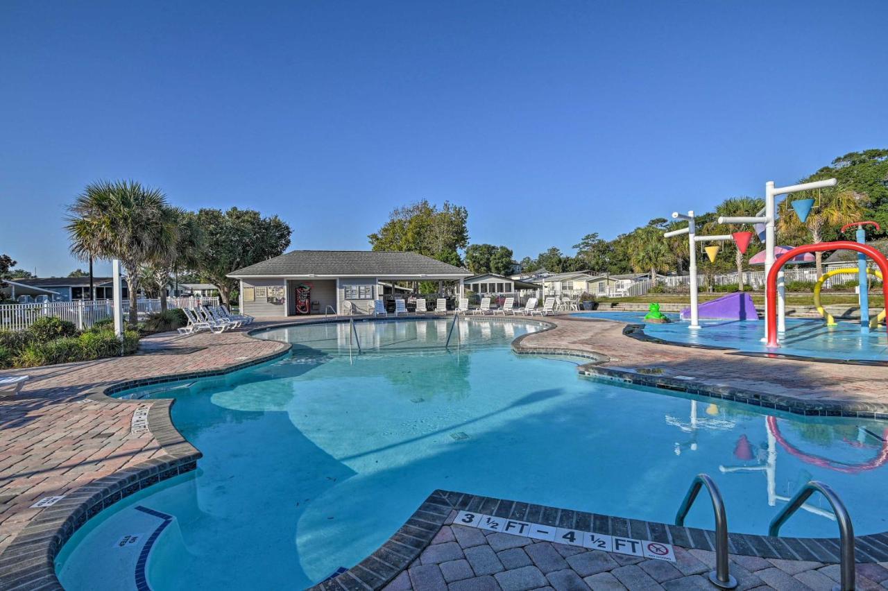 Lovely Myrtle Beach Getaway - Walk To Beach! Bagian luar foto